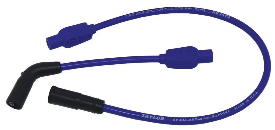 Spark Plug Wire Set 1999-2011 Harley-Davidson 8mm Silicone Spiro Pro 180_ 10633